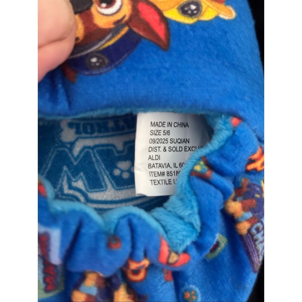 ❤️Paw Patrol Toddler Slippers Sz5/6 - Picture 3 of 3